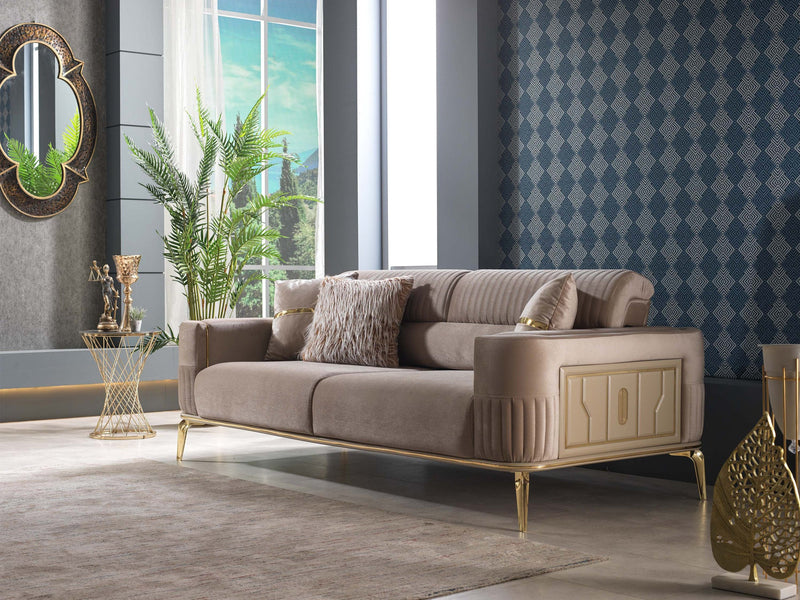 Armoni 90.5" Wide Square Arm Extendable Sofa