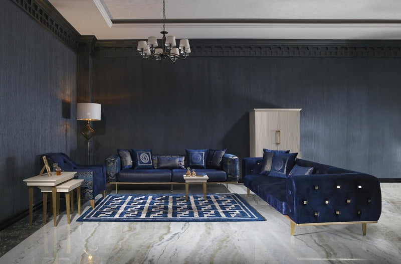 Sidney 98" Wide Square Arm Sofa