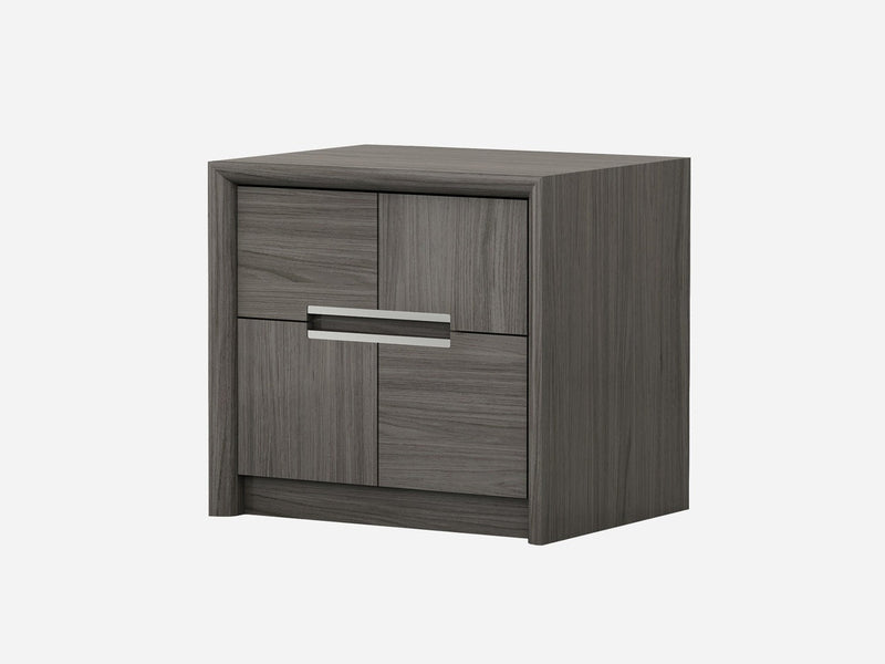 Copenhagen 20.5" Tall 2 Drawer Nightstand