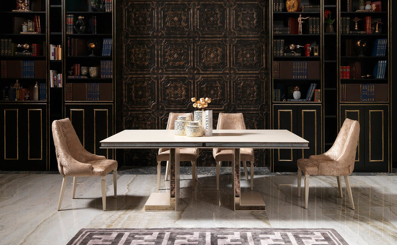 Carmen 82" Wide Dining Table