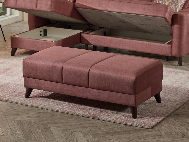 Midas 51.2" Wide Ottoman