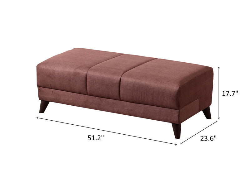 Midas 51.2" Wide Ottoman