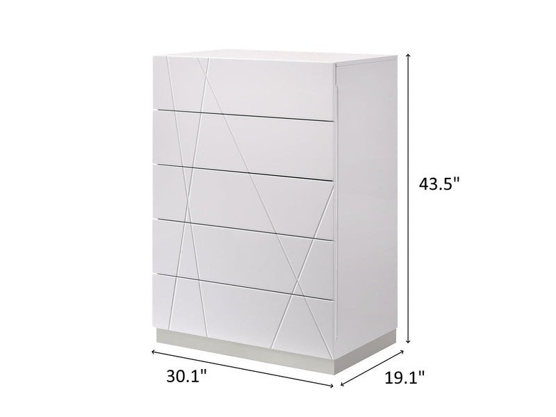 Naples 30.1" Wide 5 Drawer Chest
