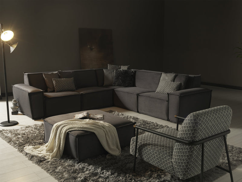 Padova 37" Wide Ottoman