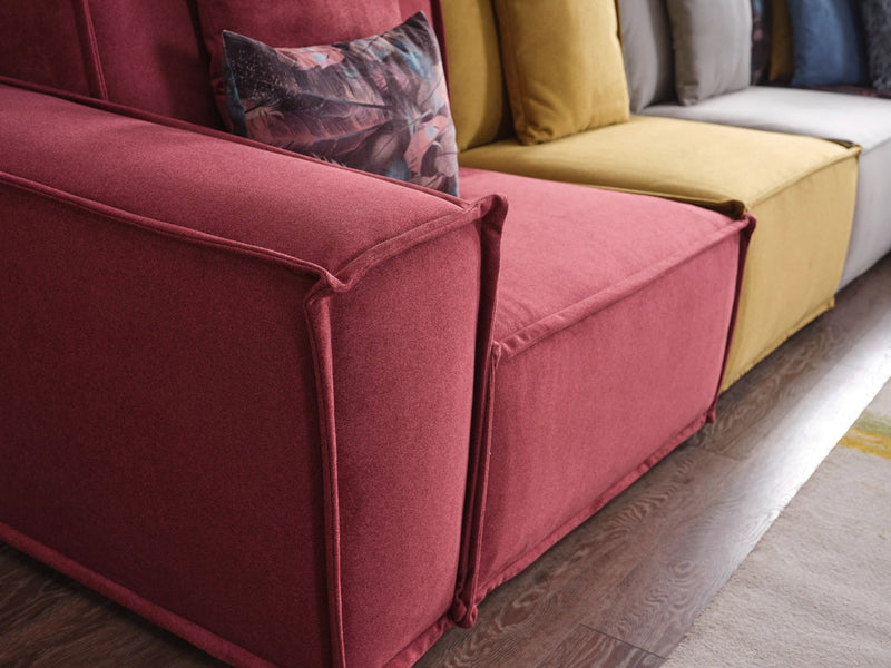 Padova Square Arm Modular Sectional