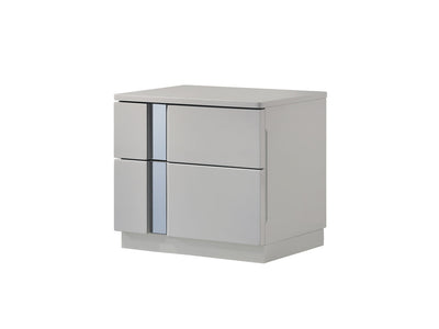 Palermo 20.4" Tall 2 Drawer Nightstand