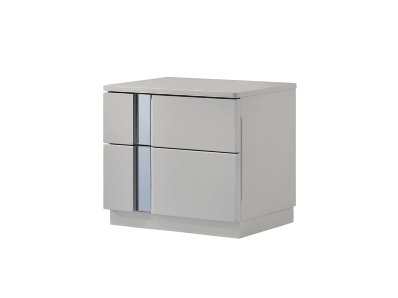 Palermo 20.4" Tall 2 Drawer Nightstand