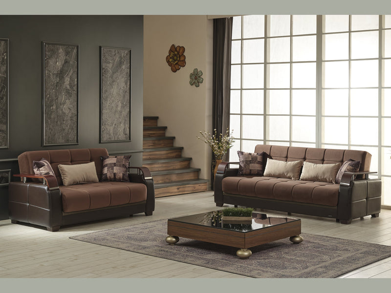 Regina 69" Wide Convertible Loveseat