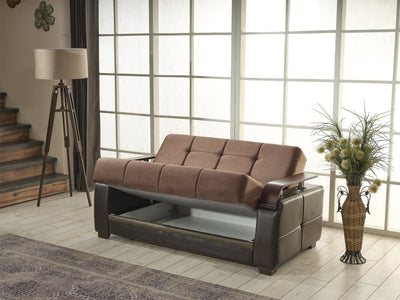 Regina 69" Wide Convertible Loveseat