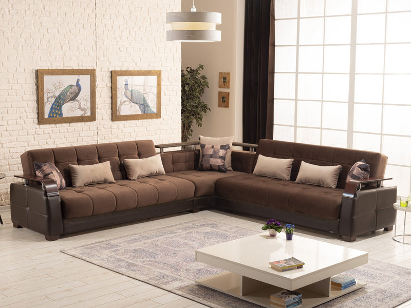 Regina Modular Convertible Sectional