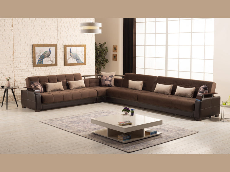 Regina Modular Convertible Sectional