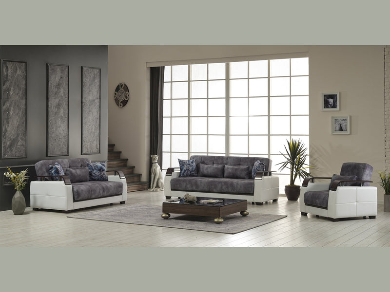 Regina 89" Wide Convertible Sofa