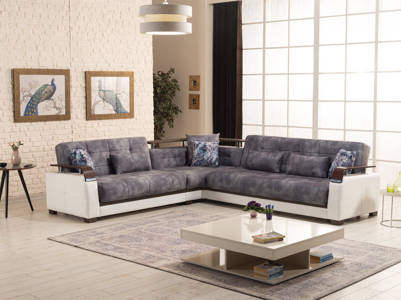 Regina Modular Convertible Sectional